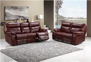 Skinn hvilesofa 9235